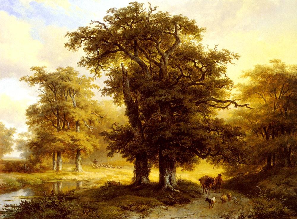 Marianus Adrianus Koekkoek The Country Road